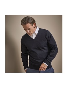 T-6001-Mens V-Neck Sweater 2